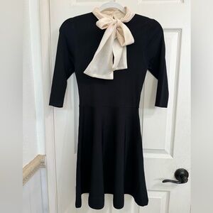 Zara bow a line dress